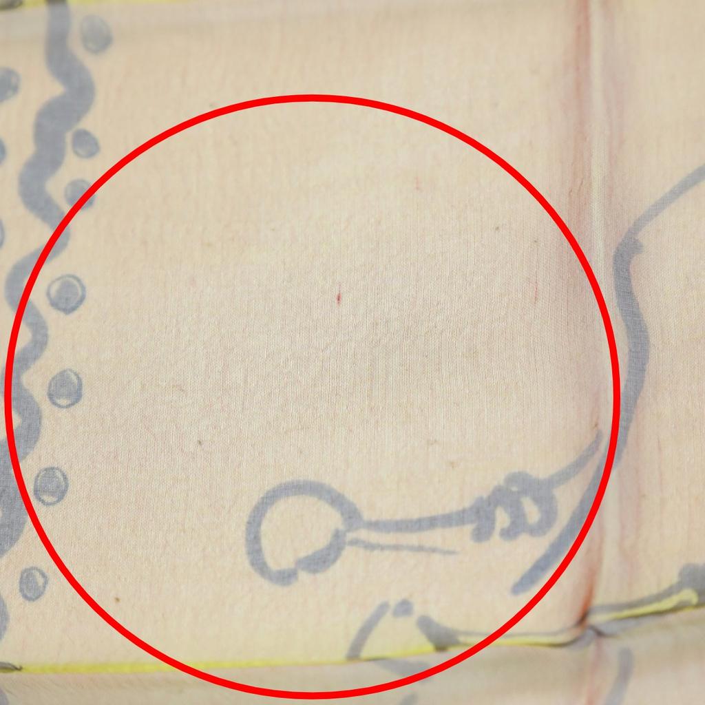 HERMES Elephant carrying luggage Carre40 scarf silk Orange Women Used