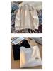 Men's Retro Heavyweight Crewneck Sweatshirt - Hong Kong Style, Plus Velvet, Loose Fit for Autumn/Winter