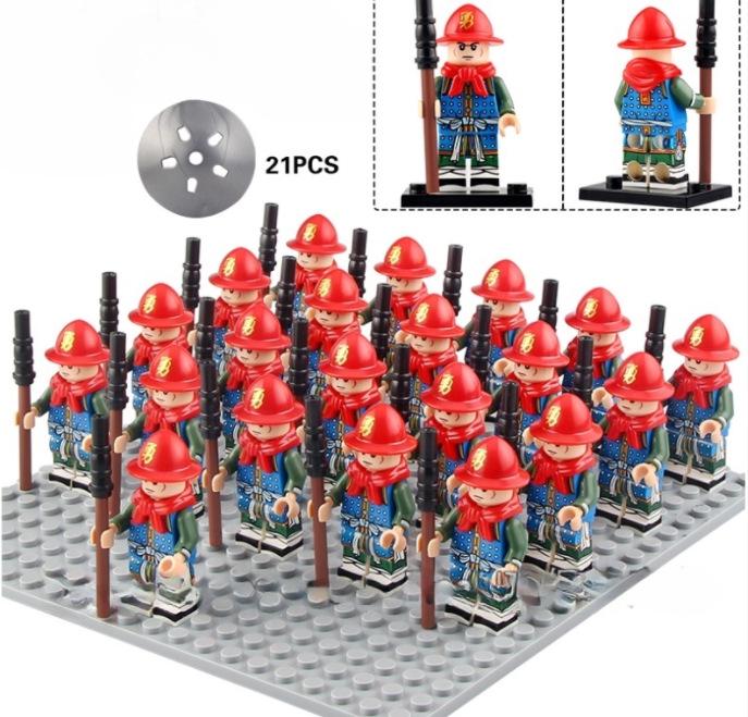Spartan Warrior Toy Set: 21-Piece Roman Warrior Series for Kids