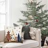 Merry Christmas and Let It Snow Christmas Pillowcases: Festive Decor for Your Home Sofas, Bedroom Pillow Covers, Holiday Gifts