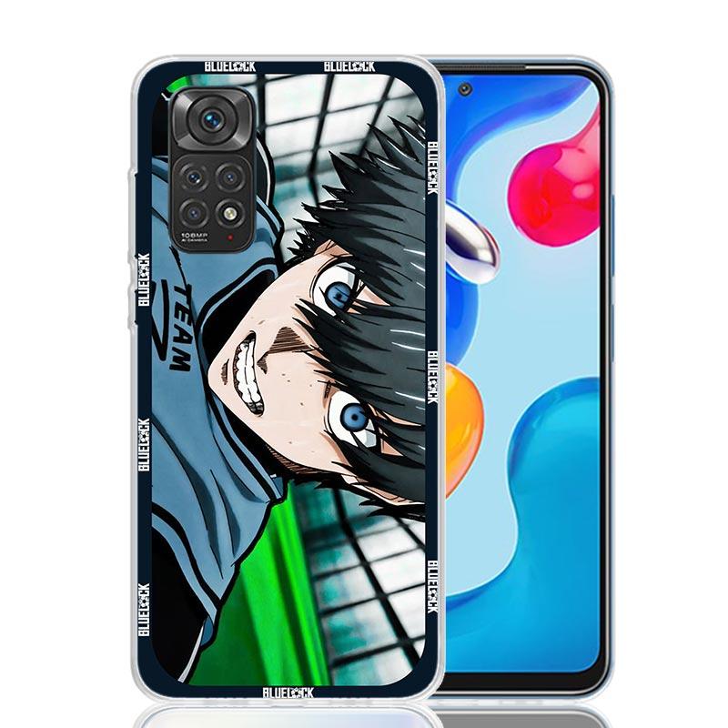 

Japan Anime Blue Lock Phone Case For Xiaomi Redmi Note 13 14 15 Pro Plus 12S 12 14S 11S 11E 10 10S 11 11T 5G 4G Cover Coque Redm Redmi Note 14 5G