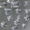 10pcs Ice Through Transparent Nail Art Crystal Shiny Clear Pointed Bottom Glass Stone 3D DIY Manicure Decoration Accessorie