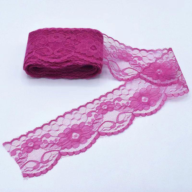 6cm Multicolor Polyester Lace for DIY Knitted Clothing Accessories