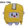 Cross-border Lankybox Plush Toy: Little Man Fox Stone Cloud Cardboard Box Plushie Pillow