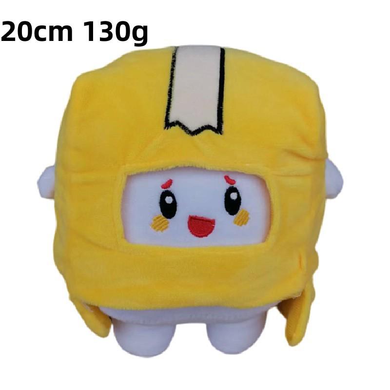 Cross-border Lankybox Plush Toy: Little Man Fox Stone Cloud Cardboard Box Plushie Pillow