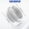 Portable Air Conditioner Hose Connector AC Exhaust Hose Adapter for 5.1/ 5.9Inch Leak-Proof Replacement Extender Mount Adapter