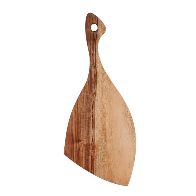 Acacia Wood Cutting Board - Kitchen & Restaurant Wooden Tray for Pizza, Steak, Fruit, and Bread