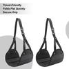 Airplane Foot Hammock Comfort Rest Sling With Extended Adjustable Strap Airplane Footrest For Relax Your Feet Car Office