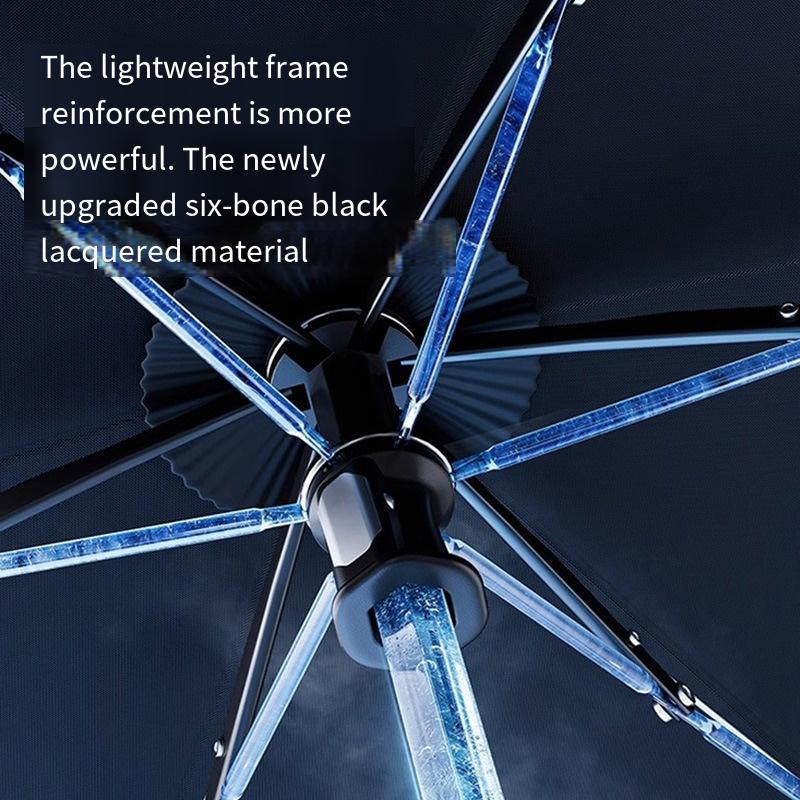 Mini Card Umbrella Sun Umbrella Sunshade Sun Protection Dual-use UV Protection Compact Portable Folding Women's Pocket Umbrella