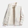 Paar Fleecejacke Damen Herren Doppelseitig Dick Korallenfleece Strickjacke Oberteil