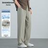 SHANSHAN Men's Tencel Linen Blend Casual Pants