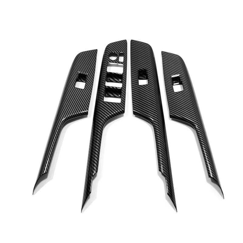 LHD RHD For Toyota Harrier Venza  21 23 2024 ABS Wood Car Window Lift Switch Panel Stickers Door  Inner Armrest Frame Cover