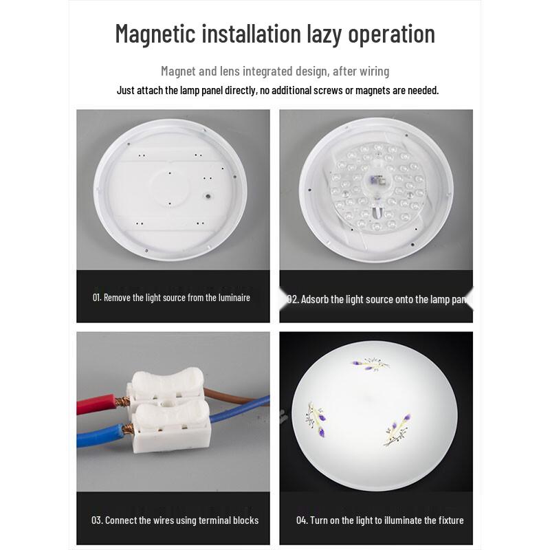 Round LED Ceiling Light Replacement Module