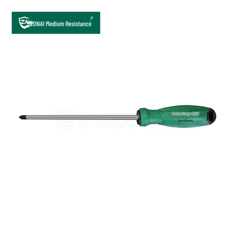 Zhongnai Dual-Color Handle Magnetic Phillips Screwdriver