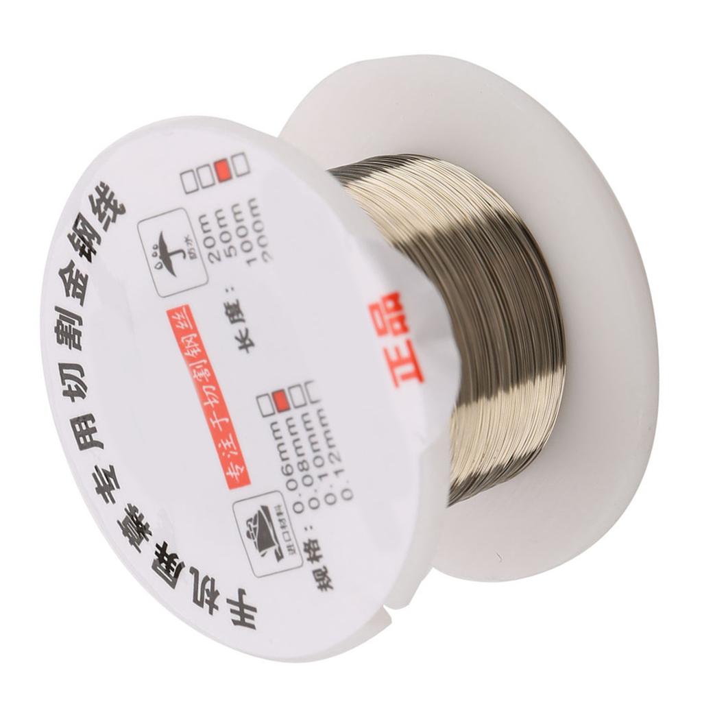 100m Molybdenum Cutting Wire Line for LCD Display Screen Separator Repair (0.08mm*100m)