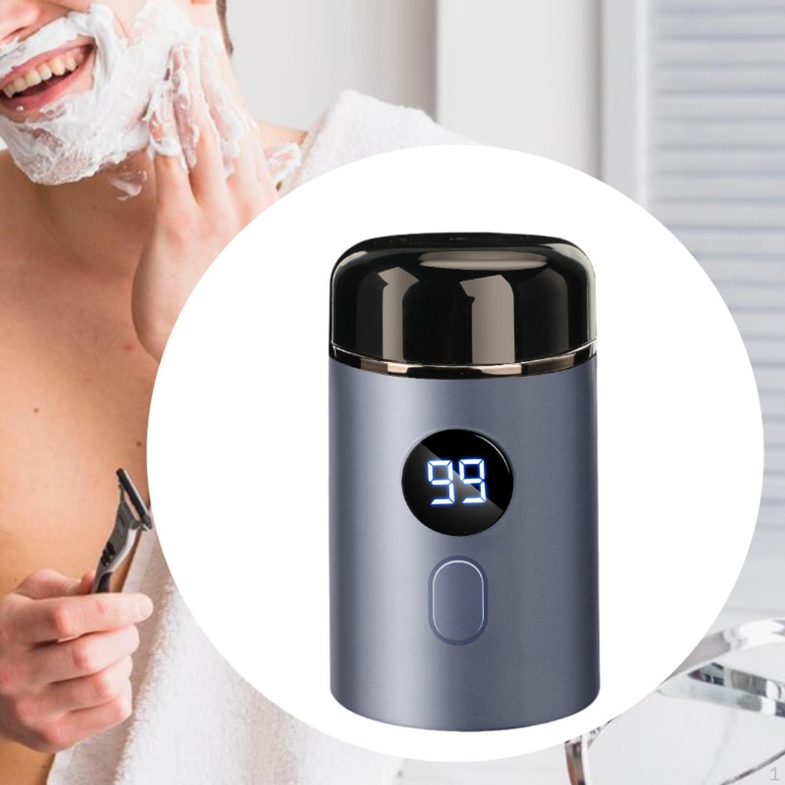 

Электробритва для лица, триммер для бороды, подарки на День отца, мини-триммер для лица, для автомобиля blue