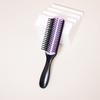 Hairdressing nine row styling comb, durable ASB plastic handle, suitable for both dry and wet use, special for real hair wigs