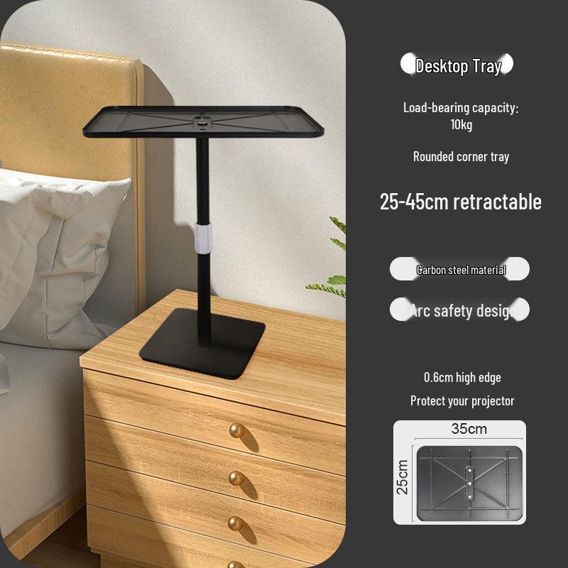 

Universal No-Drill Projector Stand: Floor, Desktop, Sofa, or Wall-Mounted, Compatible with XGIMI, Dangbei, JMGO.