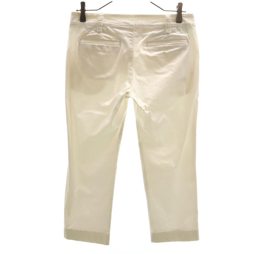 LACOSTE Cropped pants 42 off white Women Used