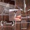 Acrylic Card Box for Wedding Reception Clear Card Box with Lock Gift Card Box Money Box Holder for Reception Anniversity