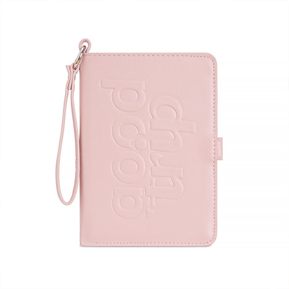 Card Holder Passport Clip Letter Travel Wallet Portable PU Passport Bag Travel Accessories