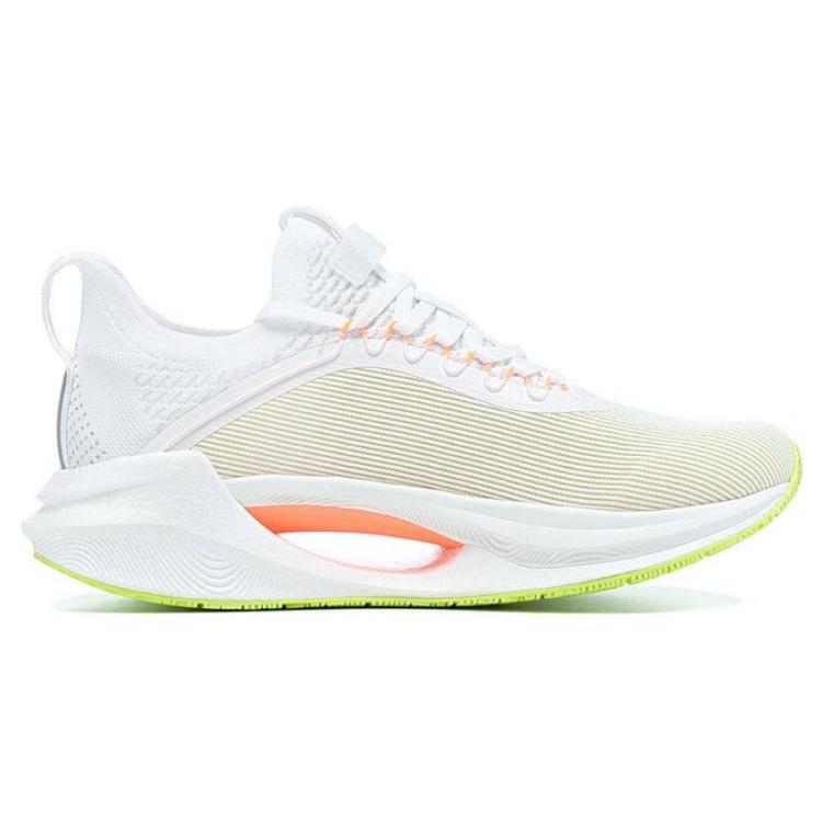 Li Ning Shadow Essential Abrasion Resistant Breathable Low top Running Shoes Men's White ARRT007-2
