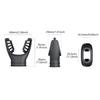 Comfortable Scubas Diving Regulator Mouthpiece Scubas Diving Regulator Mouthpiece Diving Snorkel Regulator Mouthpiece