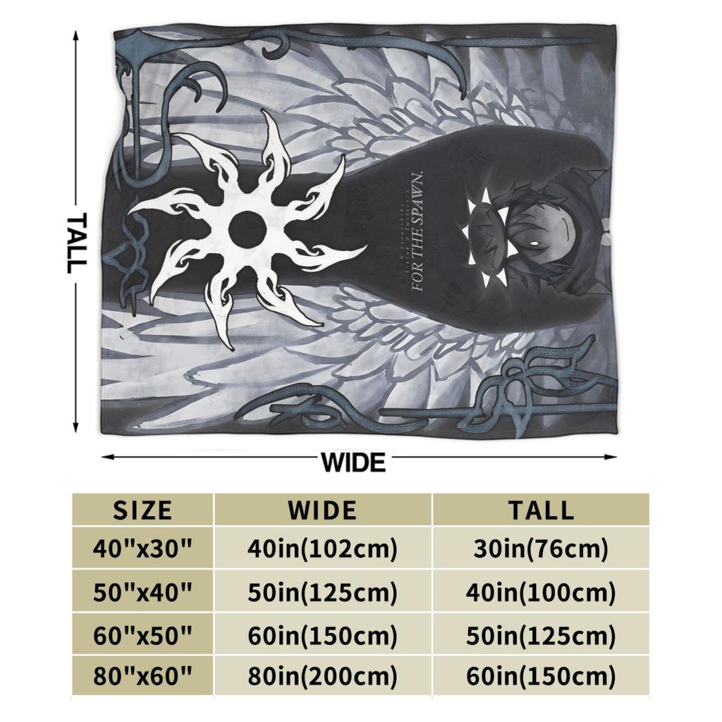 Super Soft Forsakens world video game Throw Blanket Premium Fleece Flannel Lightweight Bed Blanket Cozy Plush Blanket All Season