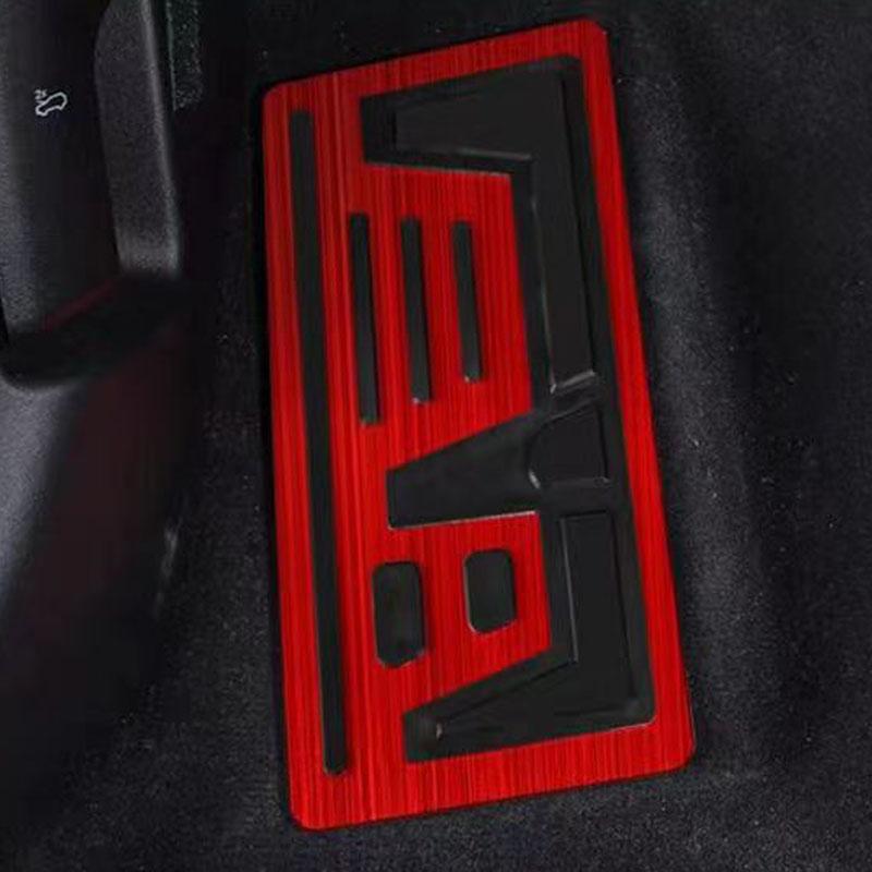 For LiXiang L7 2023 2024 Aluminum Rubber Accelerator Brake Pedal Non-Slip Sleeve Left Foot Rest Pad Luxury Interior