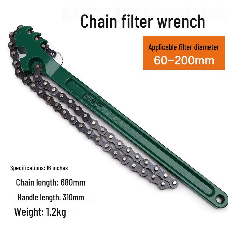 Non-slip Oil and Water Filter Wrench Tool