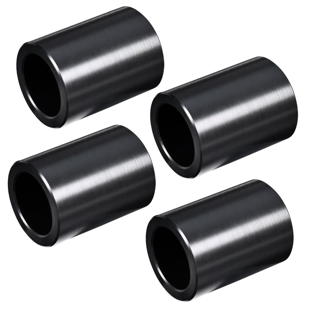 4pcs Door Lock Striker Bushing Black POM Black For Ford F150 F250 F350 1980-1996 Accessory POM Material Durability