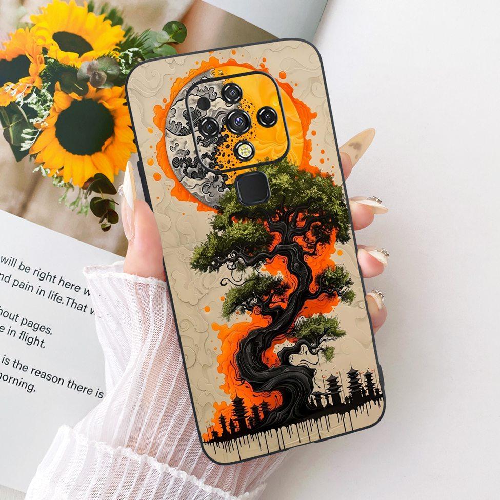 For Tecno Camon 16 CE7 CE7j CE9h Case For Tecno Camon 16 Pro Cover Cute Cat Fashion Butterfly Painted Casing
