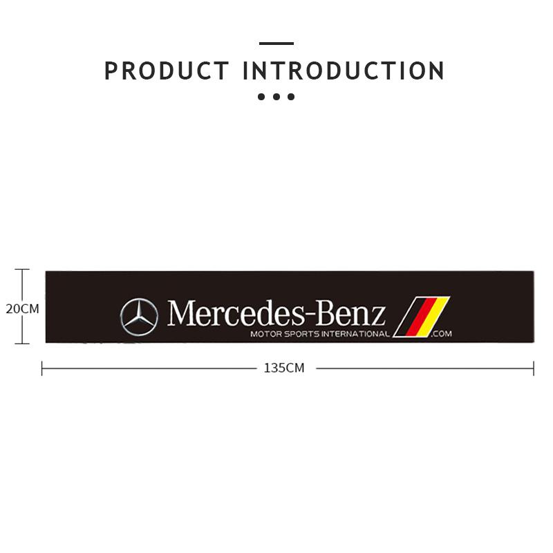 GLC GLB Samolepka na přední zadní sklo auta Dekorace Pro Mercedes Benz AMG W203 W206 W220 W205 W211 W212 W201 W210 W108 W