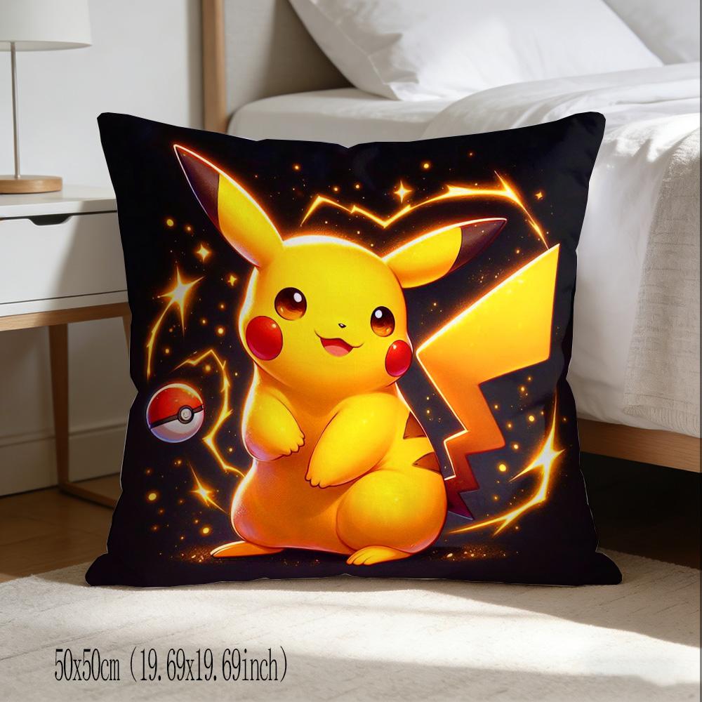 Kawaii Pokepokes Pillow Covers Decorative Cushions Sofa Home Decor Items Cushion Cover Pillowcases For Pillows Decoration Room