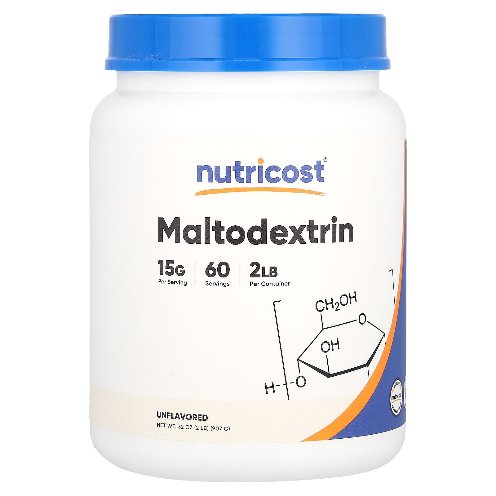 

Maltodextrin, unflavored, 907g (2Lb)