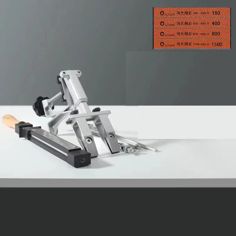 XK 2026 Fixed Knife Sharpener Kitchen Sharpening Stone Sharpeners Angle Professional Grinding System Diamond Whetstone Woodwork