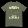 Im A Dad Grandpa And Veteran Fathers Day American Flag Tshirt