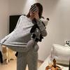 2 Piece New Girls Soft Skin Friendly Pajama Set Ladies Casual Sleep Homewear Set Women's Large Size Homewear