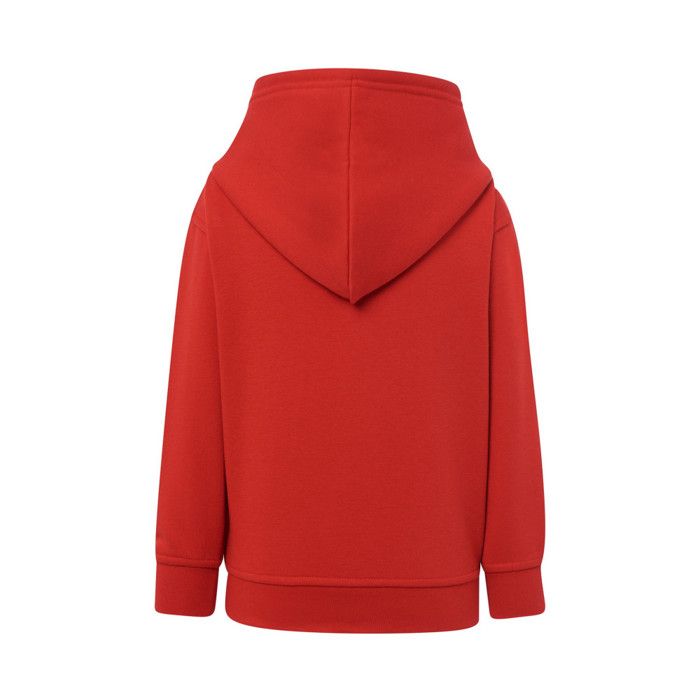 Red Children's Hooded Zip-up Jacket - - Red
