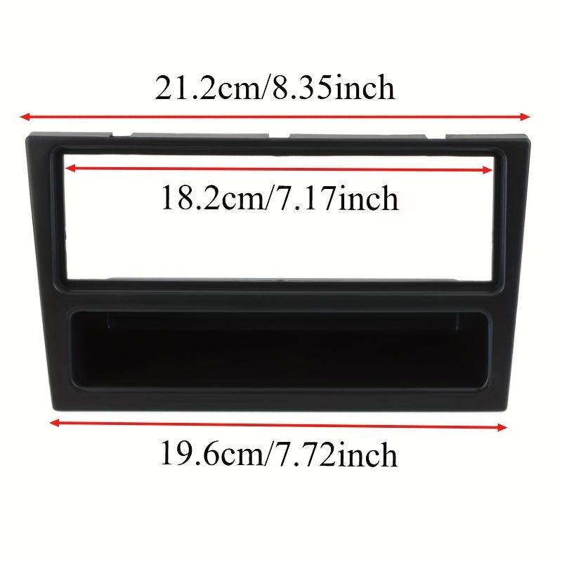 1Din Car Radio Fascia for OPEL Astra/ Vectra/ Zafira 2006+ Plate Surround CD Holder Frame Kit Trim Panel, Without Battery