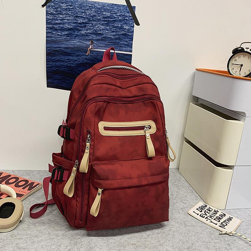 

School Bag For Women, High School Students, Junior High School Students, Middle School Students, Backpacks, Primary School Students, College Students красный