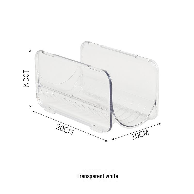 Suport de depozitare transparent multistrat stivuibil pentru căni - Rezistent la praf și izolat pentru uz casnic