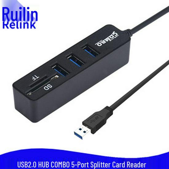 Ultra-Thin Aluminum 7-Port USB 3.0 Hub with Type-C Adapter