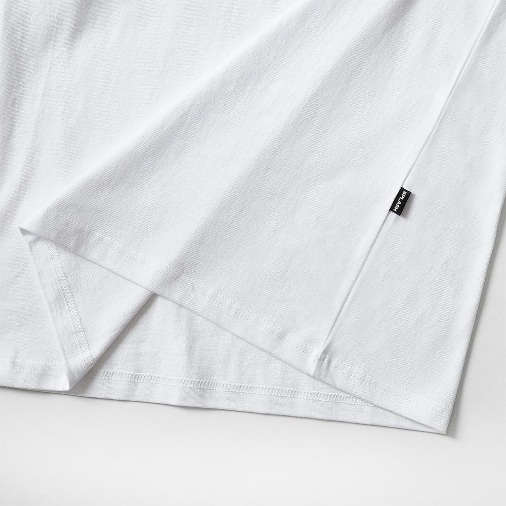 Seupeullaesikodeu White Short Sleeve T-Shirt - Panda