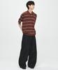 INTEMPOMOOD Air Stripe Collar Knit: 2 Colors