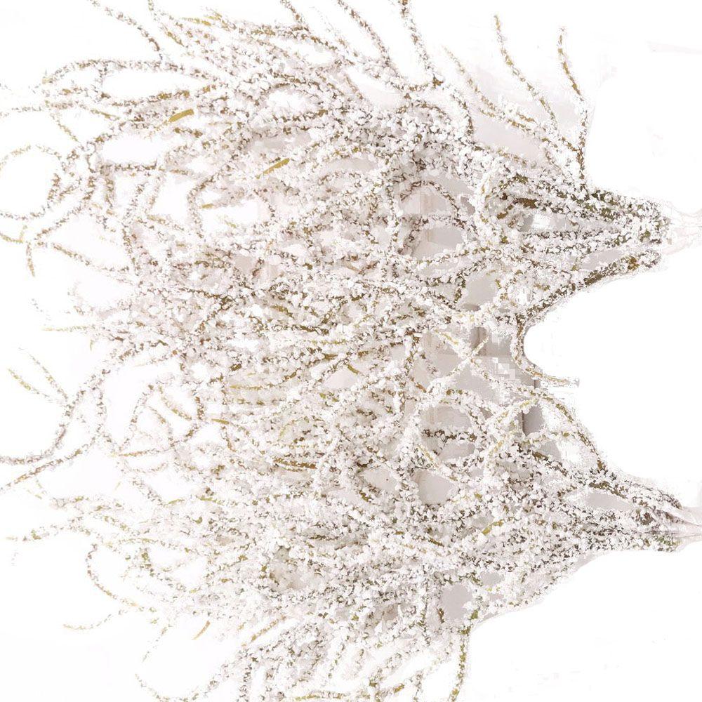 Decorations Wedding Ornament Artificial Plant Snow Pine Branch Simulation Flowers White Grass