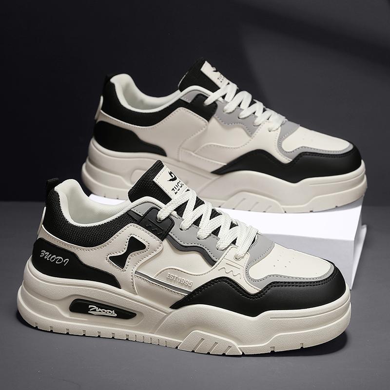 

Мужская удобная повседневная обувь на толстой подошве, всесезонная, мягкая, нескользящая, для ходьбы на открытом воздухе, студенческая модная спортивная обувь для сноуборда 39