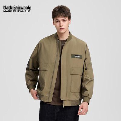Mark Fairwhale Men's Anti-Wrinkle Multi-Pocket Jacket