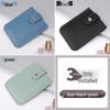 Compact Anti-Demagnetization Multi-Slot Card Holder: Large Capacity ID & Bank Card Wallet Sleeve