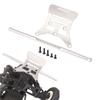 XBERSTAR RC Front Bumper for Tamiya 1/10 Hornet EVO RC, Aluminum Alloy Bumper Protection Plate